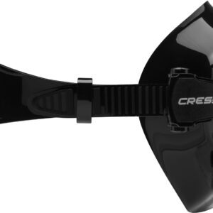 Cressi A1 MASK BLACK/GRAPHITE CLEAR LENS ANTI FOG