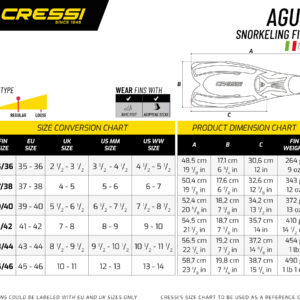 Cressi AGUA KID FINS PINK 31/32 (12,5/13,5)