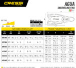 Cressi AGUA FINS BLUE 43/44 (8,5/-9,5)
