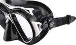 Cressi AIR MASK SIL BLACKL/FRAME BLACK WHITE