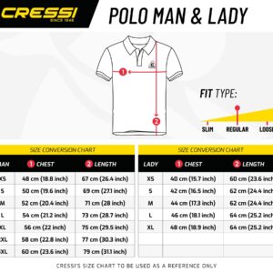 Cressi CRESSI POLO LADY BLACK/YELLOW S