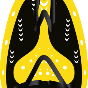 Cressi AQUA ENERGY PRO SWIM PADDLES BLACK/YELLOW
