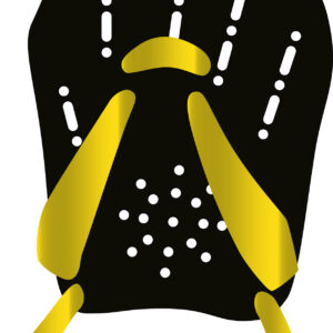Cressi AQUA ENERGY SWIM PADDLES BLACK/YELLOW