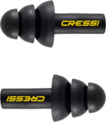 Cressi AQUA KIT EAR PLUGS + NOSE CLIP BLACK