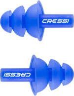 Cressi AQUA KIT EAR PLUGS + NOSE CLIP BLUE