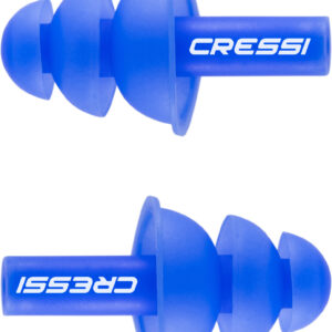 Cressi AQUA KIT EAR PLUGS + NOSE CLIP BLUE