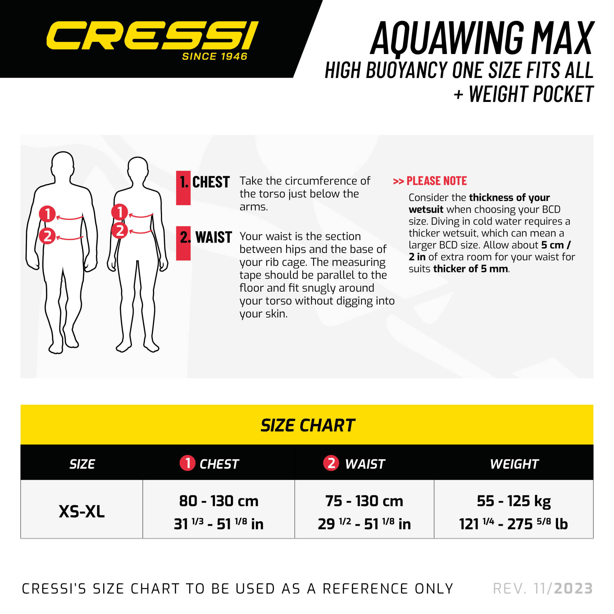 Cressi AQUAWING MAX BCD - Image 13