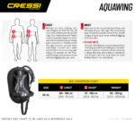 Cressi AQUAWING BCD XS/XL