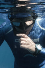 Cressi ATOM MASK BLUE METAL/BLACK