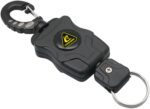 Cressi MINI RETRACTABLE LANYARD AUTO-RECOIL W/STAINLESS RING