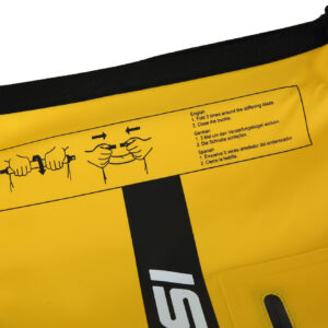 Cressi DRY BAG PREMIUM 20L BI-COLOR BLACK YELLOW