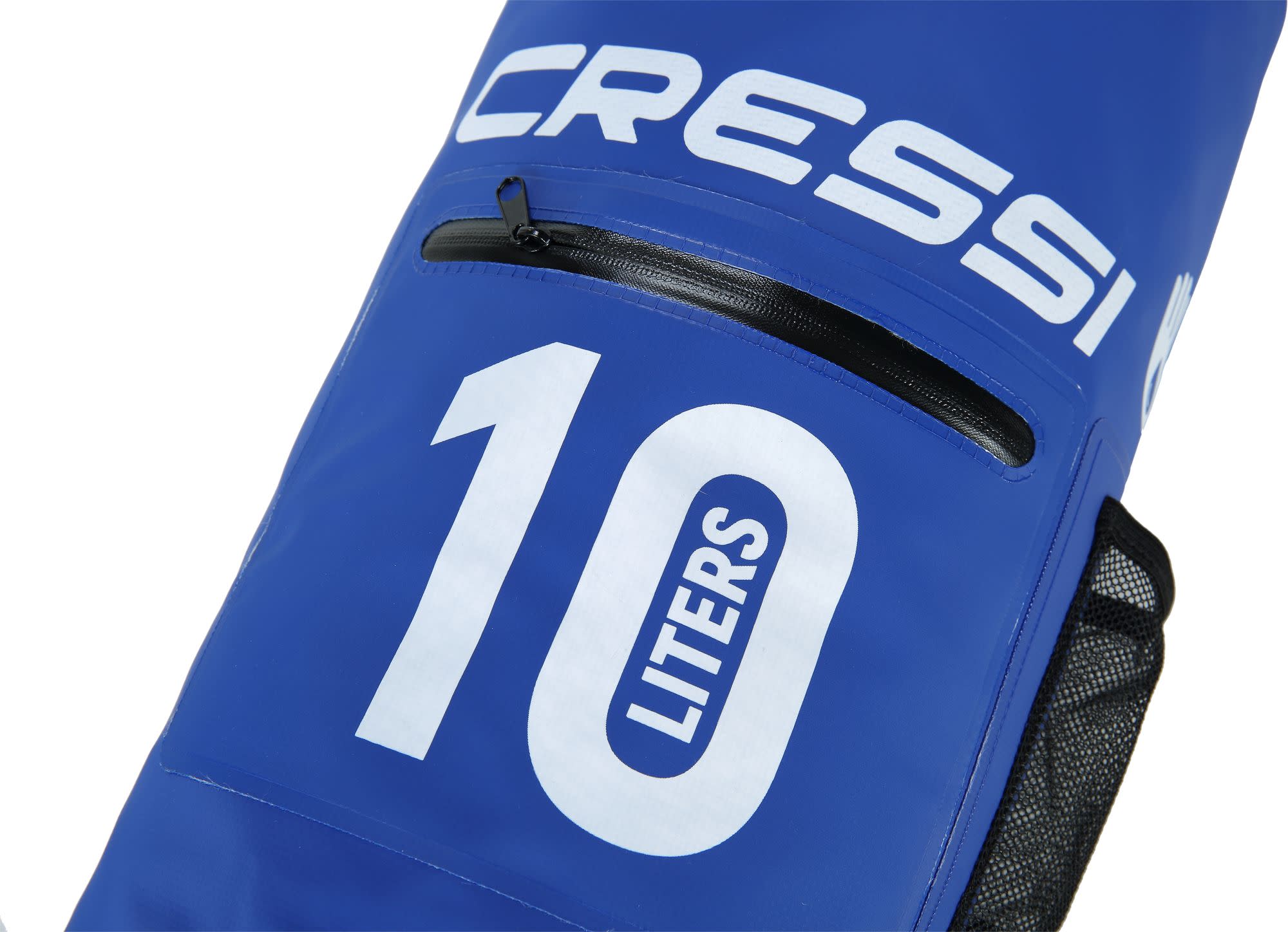 Cressi DRY BAG BLUE WITH ZIP 10 lt - Image 4