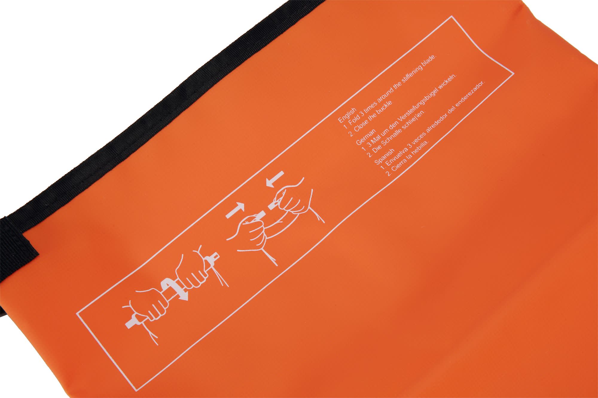 Cressi DRY BAG ORANGE WITH ZIP 10 lt - Image 7