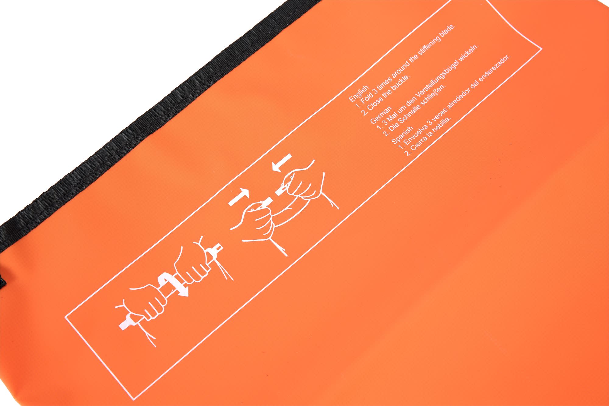 Cressi DRY BAG ORANGE WITH ZIP 20 lt - Image 6