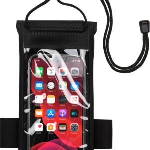 Cressi FLOAT CASE FLOATING DRY PHONE CASE BLACK 6''