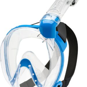 Cressi BARON FULL FACE MASK CLEAR/BLUE S/M