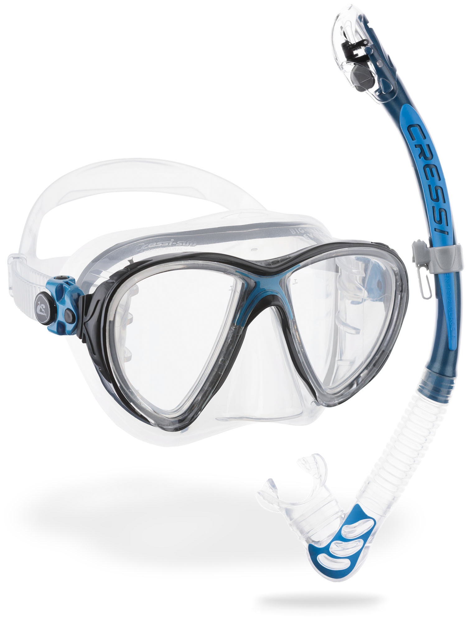 Cressi BIG EYES EVOLUTION+ALPHA UD COMBO BLUE - Image 2