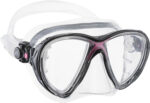 Cressi BIG EYES EVOLUTION MASK SIL CLEAR/FRAME PINK