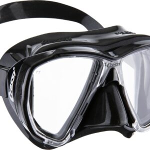 Cressi BIG EYES MASK SIL BLACK/FRAME BLACK