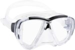 Cressi BIG EYES MASK SIL CLEAR/FRAME BLACK