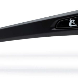 Cressi BILL SUNGLASSES W/LACE BLACK/MIRRORED LENS ORANGE