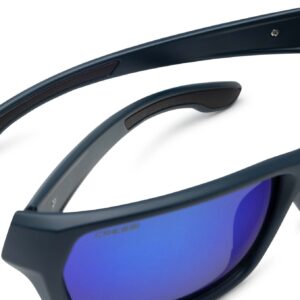 Cressi BILL SUNGLASSES W/LACE BLUE/MIRRORED LENS BLUE