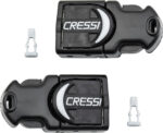 Cressi BUCKLES FOR REACTION/FROG PLUS FINS (2pcs)