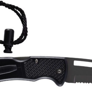 Cressi CHAKU KNIFE TITANIUM/BLACK