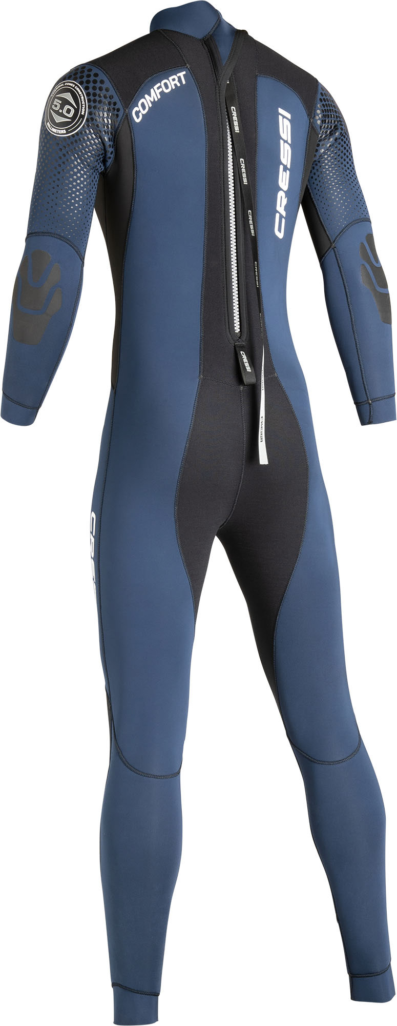 Cressi COMFORT LADY MONOPIECE WETSUIT BLUE 5mm XS/1 - Image 3