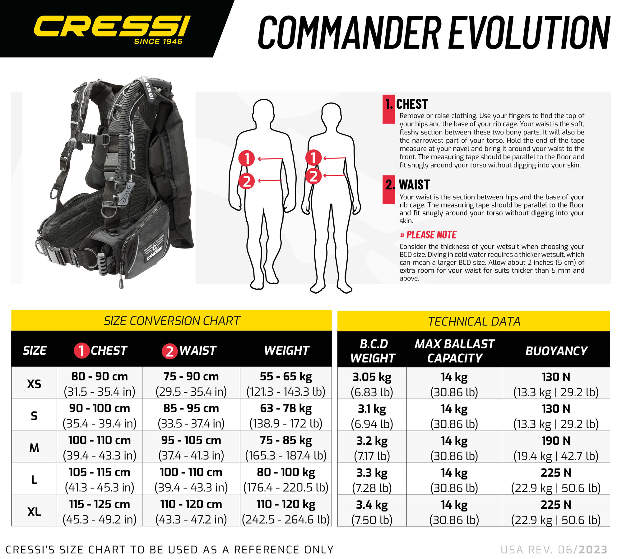 Cressi COMMANDER EVOLUTION BCD S - Image 15
