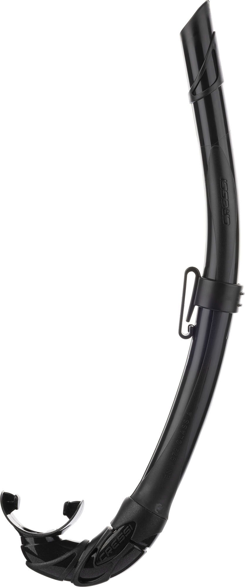 Cressi CORSICA SNORKEL SIL. BLACK/TUBE BLACK - Image 2