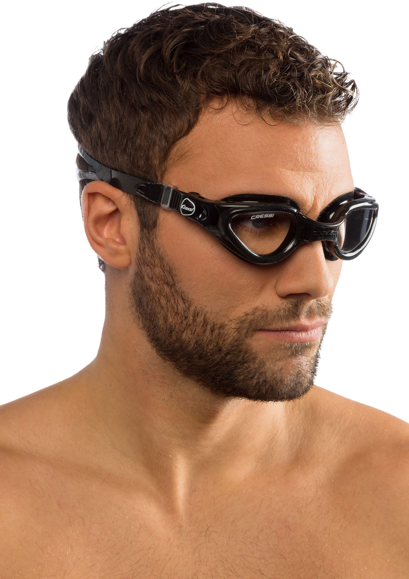 Cressi RIGHT GOGGLES BLACK/FRAME BLACK - Image 4