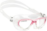 Cressi COBRA GOGGLES CLEAR/FRAME CLEAR PINK