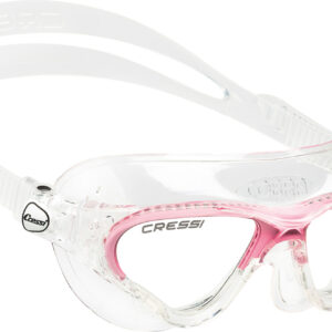 Cressi COBRA GOGGLES CLEAR/FRAME CLEAR PINK
