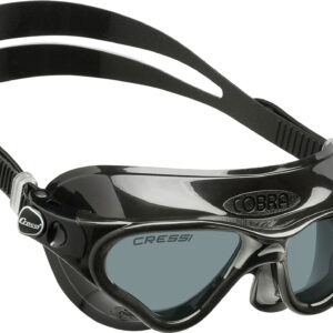 Cressi COBRA GOGGLES BLACK/FRAME BLACK SMOKED LENS