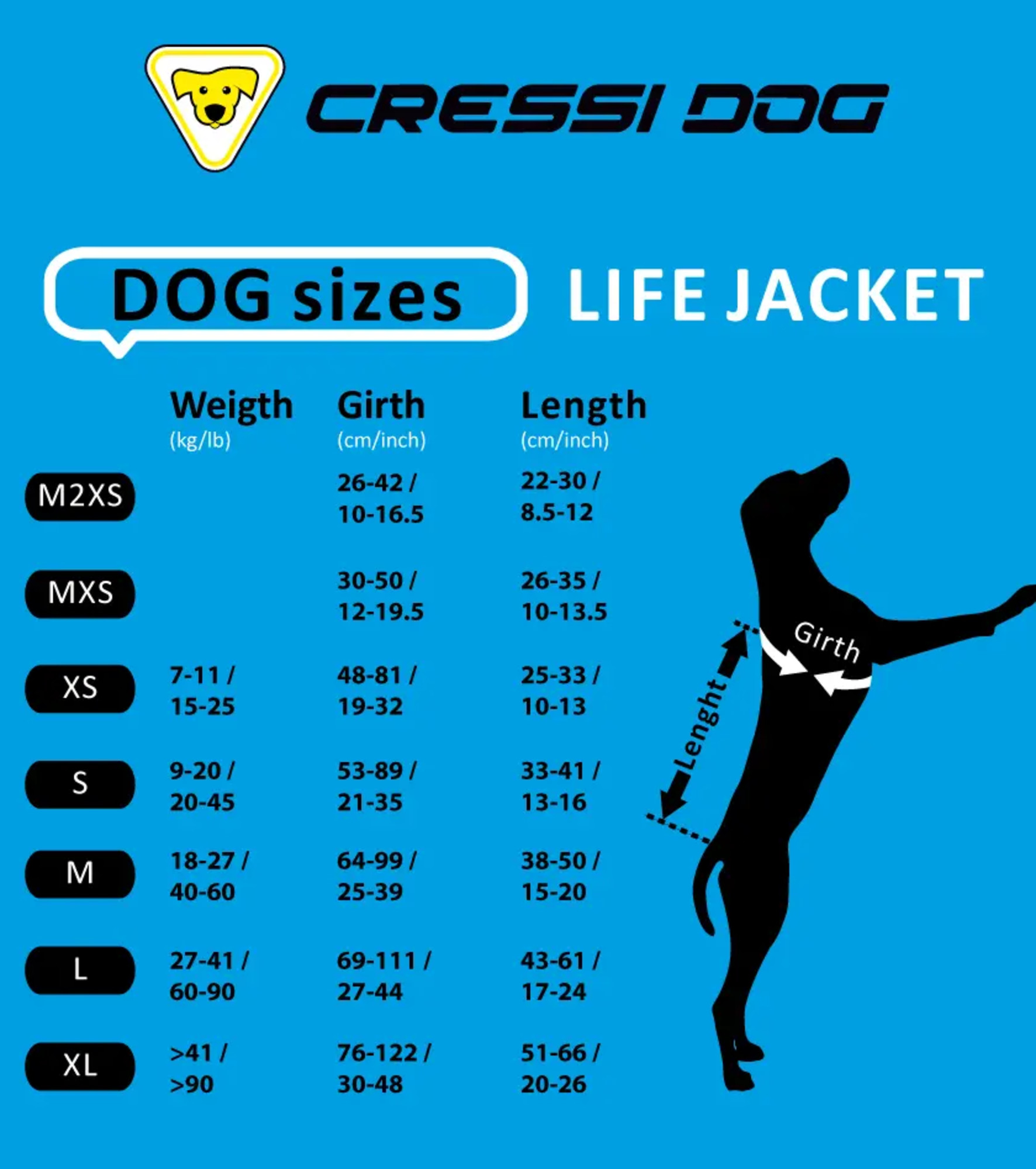 Cressi DOG LIFE JACKET SIZE L - Image 19