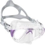 Cressi NANO MASK SIL CRYSTAL/FRAME LILAC
