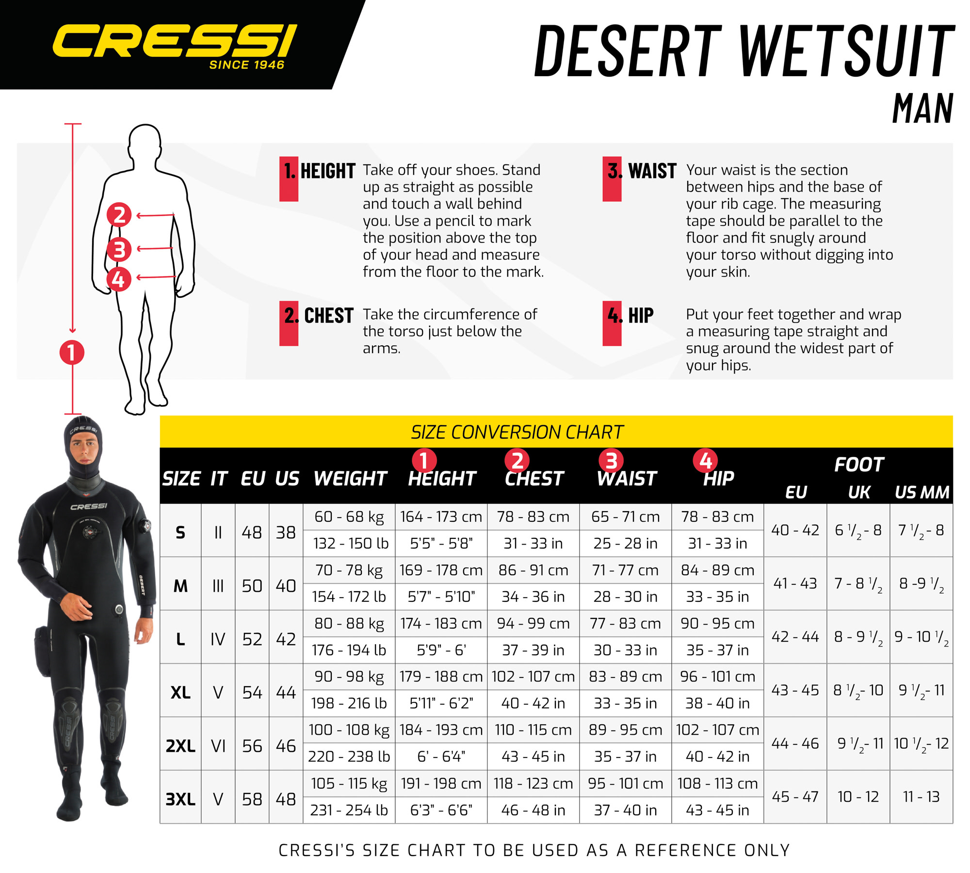 Cressi DESERT MAN DRY SUIT 4mm HD 2XL/6 - Image 13