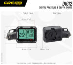 Cressi DIGI2 DIGITAL CONSOLE RED