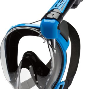 Cressi DUKE DRY FULL FACE MASK BLACK/BLUE M/L