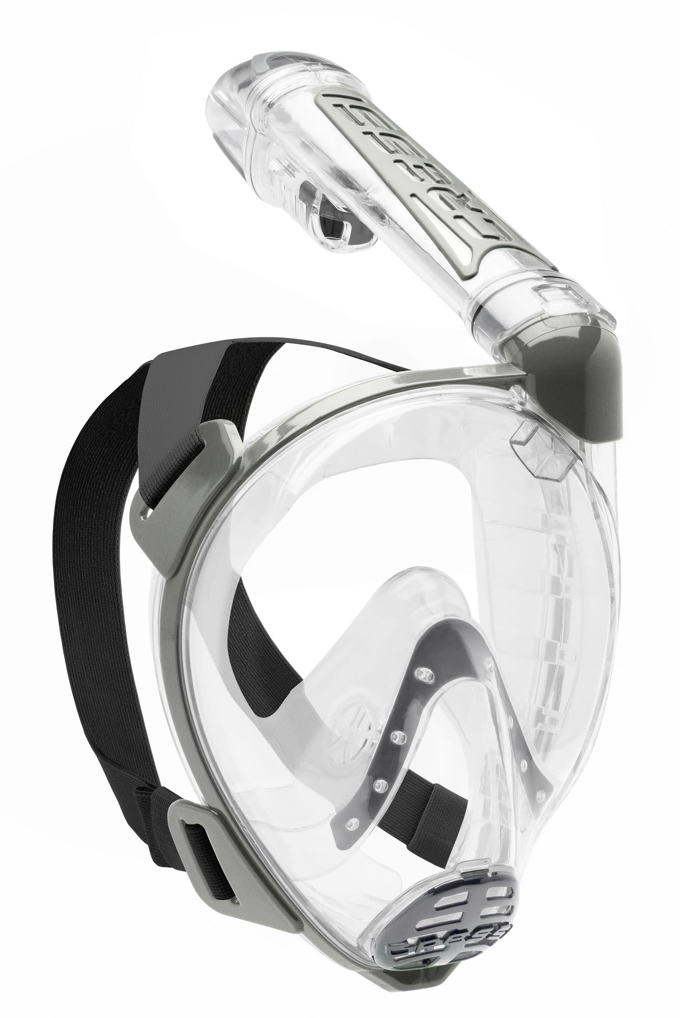 Cressi DUKE DRY FULL FACE MASK CLEAR/SILVER S/M - Image 3