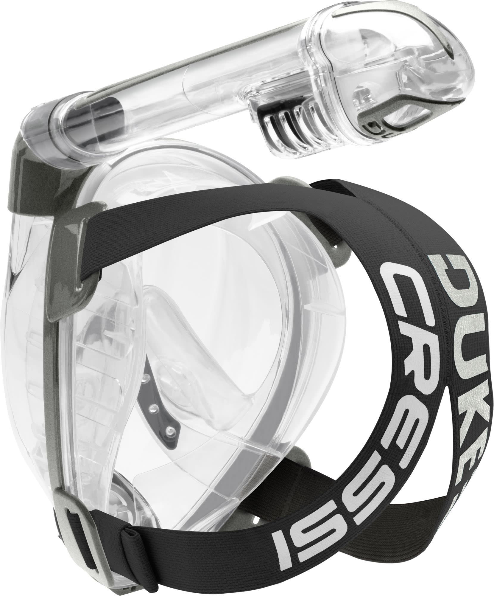 Cressi DUKE DRY FULL FACE MASK CLEAR/SILVER S/M - Image 4