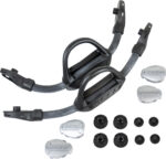 Cressi EBS STRAPS REACTION/FROG PLUS SHORT FIT (2pcs)