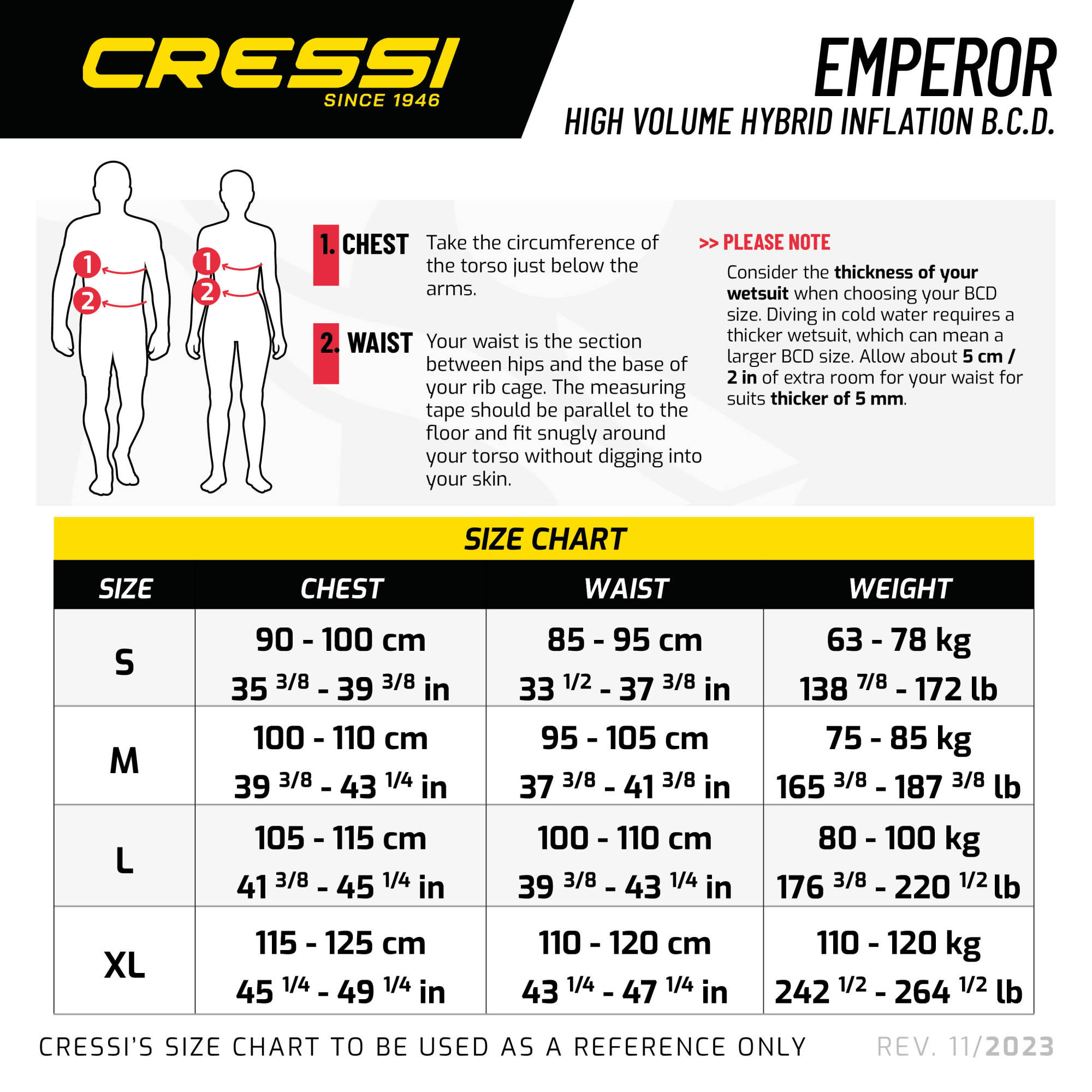 Cressi EMPEROR BCD M - Image 25