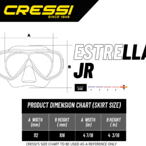 Cressi ESTRELLA JR TX + TOP COMBO PINK