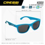 Cressi KIDDO SUNGLASSES 6+ KILLER WHALE/SMOKED LENS