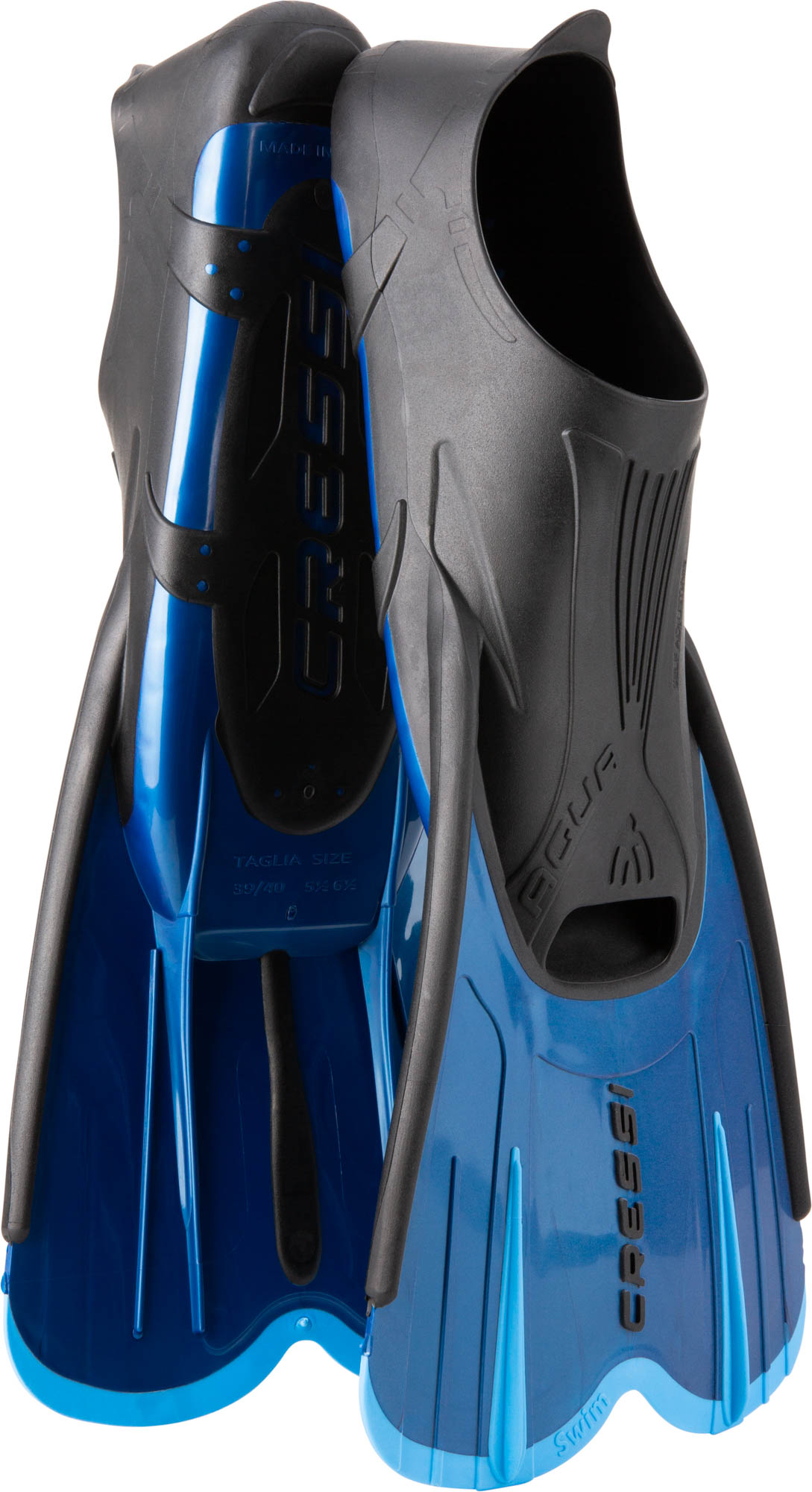 Cressi AGUA SHORT KID FINS BLUE 33/34 - Image 7