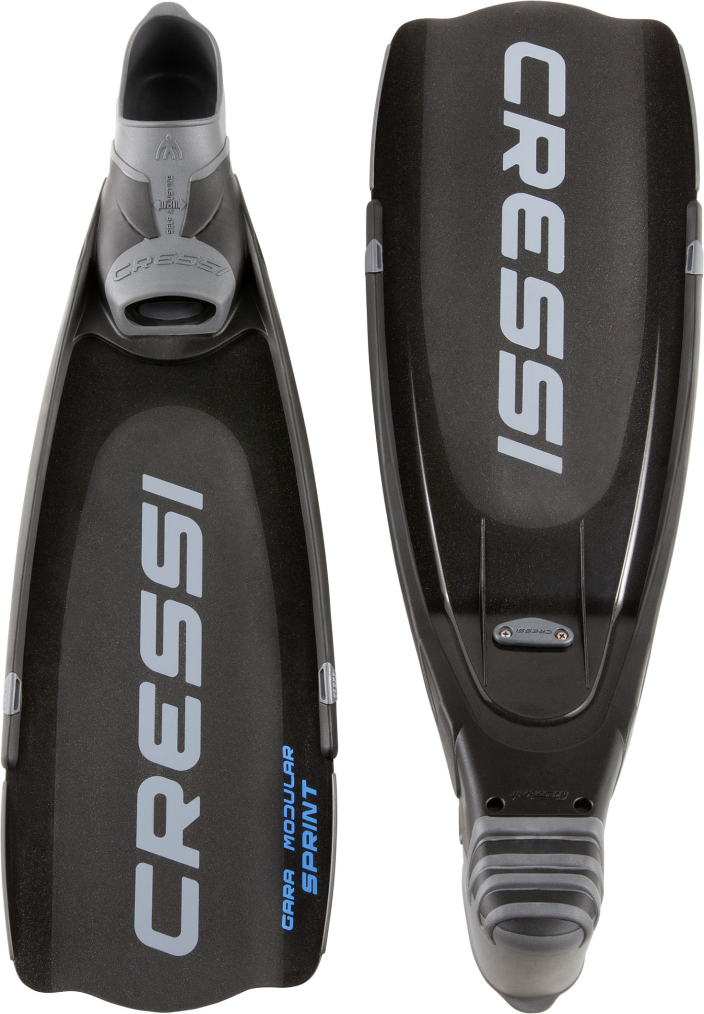 Cressi GARA MODULAR SPRINT FINS BLACK 40/41 - Image 2