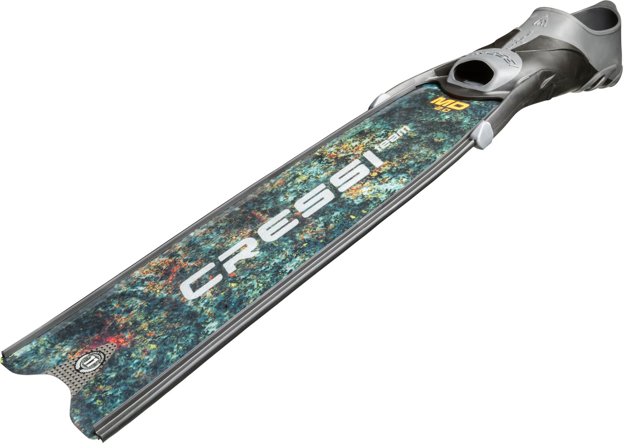 Cressi GARA TURBO CARBON FINS MD GREEN CAMOU 36/37 - Image 7