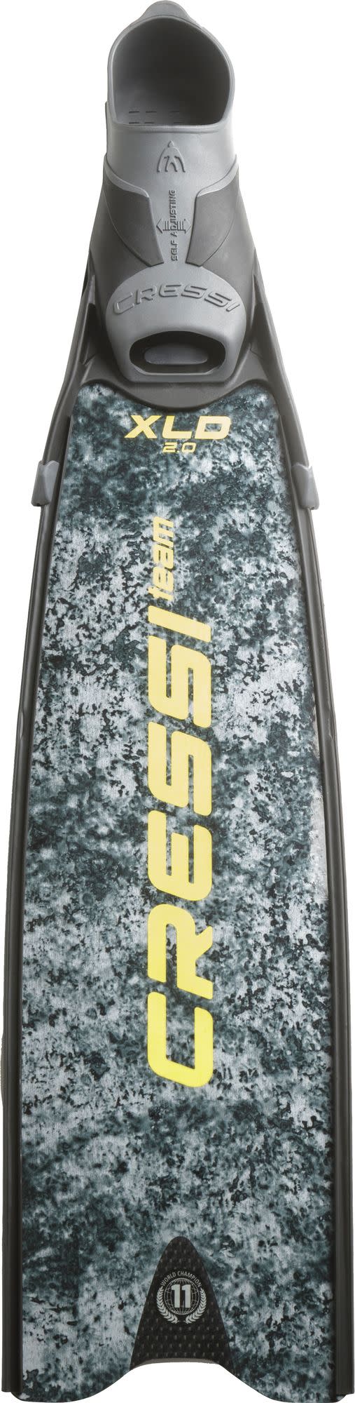 Cressi GARA TURBO CARBON FINS XLD GREY CAMOU 44/45